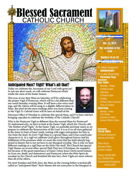 Sunday, May 21, 2023