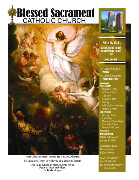Sunday, March 31, 2024 Bulletin