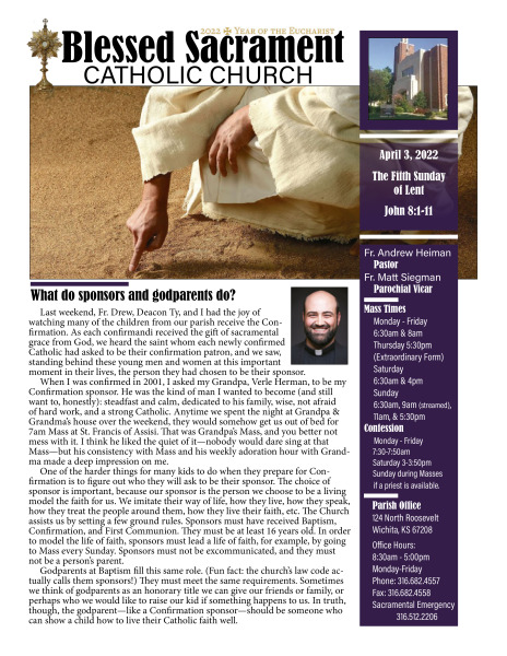 Sunday, April 3, 2022