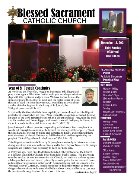 Sunday, December 12, 2021