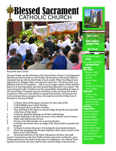 Sunday, June 9, 2024