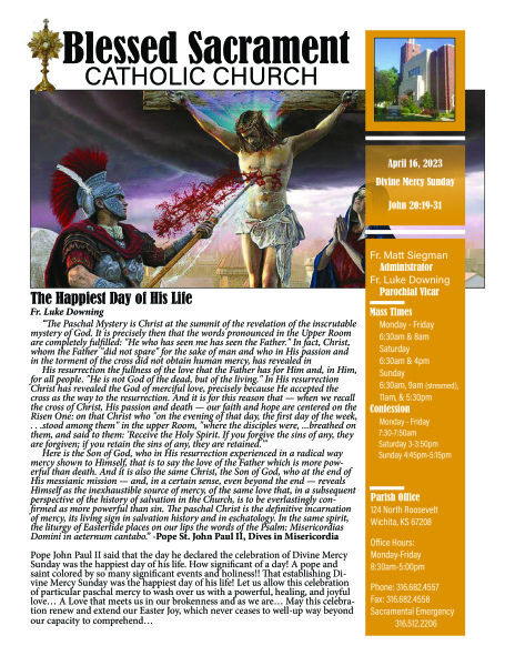 Sunday, April 16, 2023